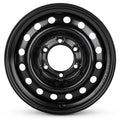 16x7 Inch Black Steel Wheel M89925