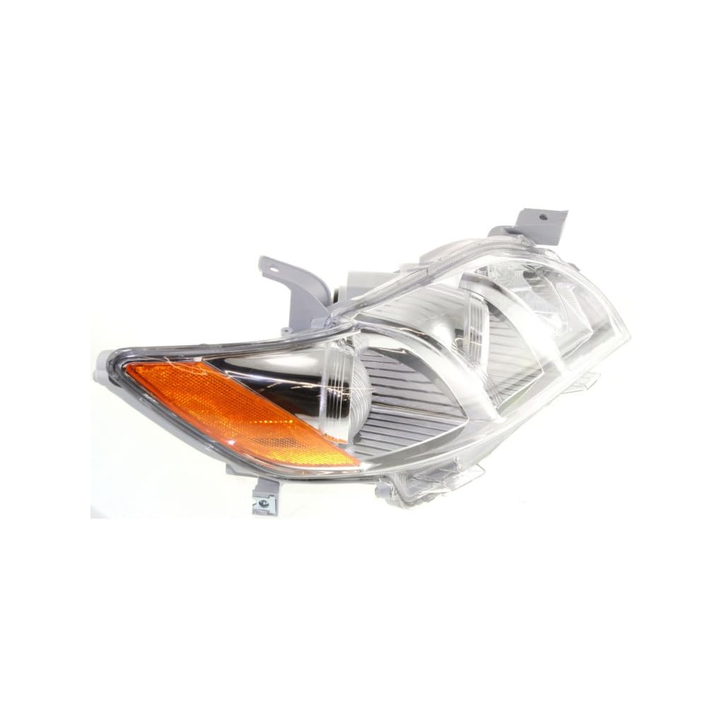 Toyota Camry 2007 2008 2009 Headlights Driver And Passenger Side Pair Amber Clear Lens P521576