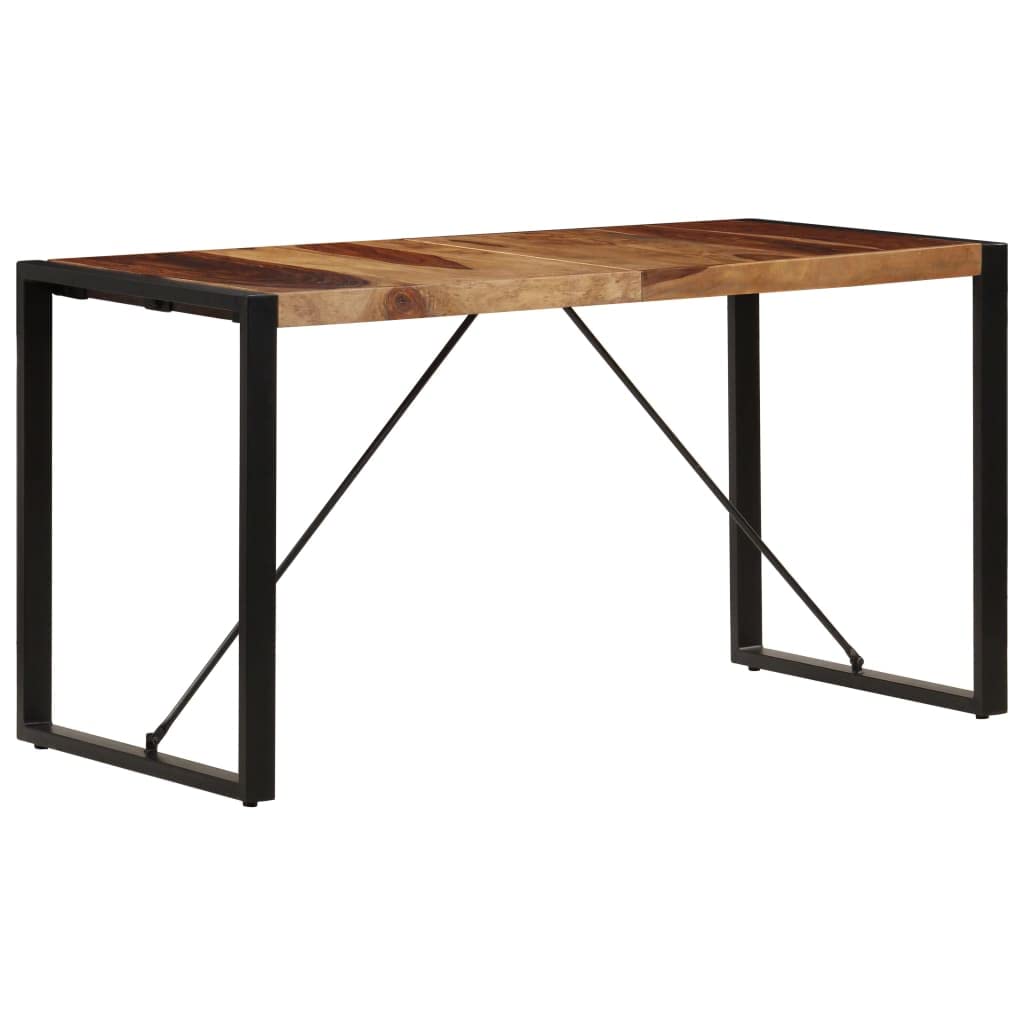 Square Solid Sheesham Wood Dining Table O8839