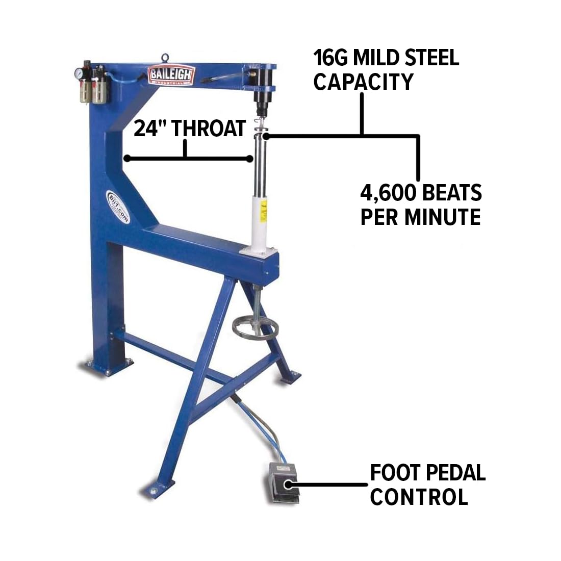 24-Inch Pneumatic Planishing Hammer E627884