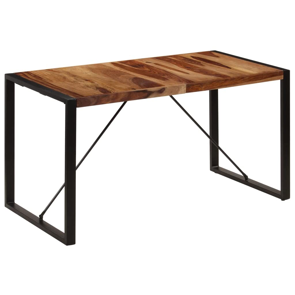 Square Solid Sheesham Wood Dining Table O8839