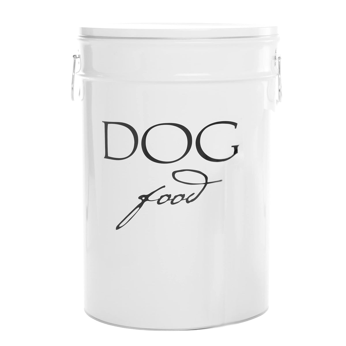 Large Airtight Stainless Steel Dog Food Storage Canister H9685