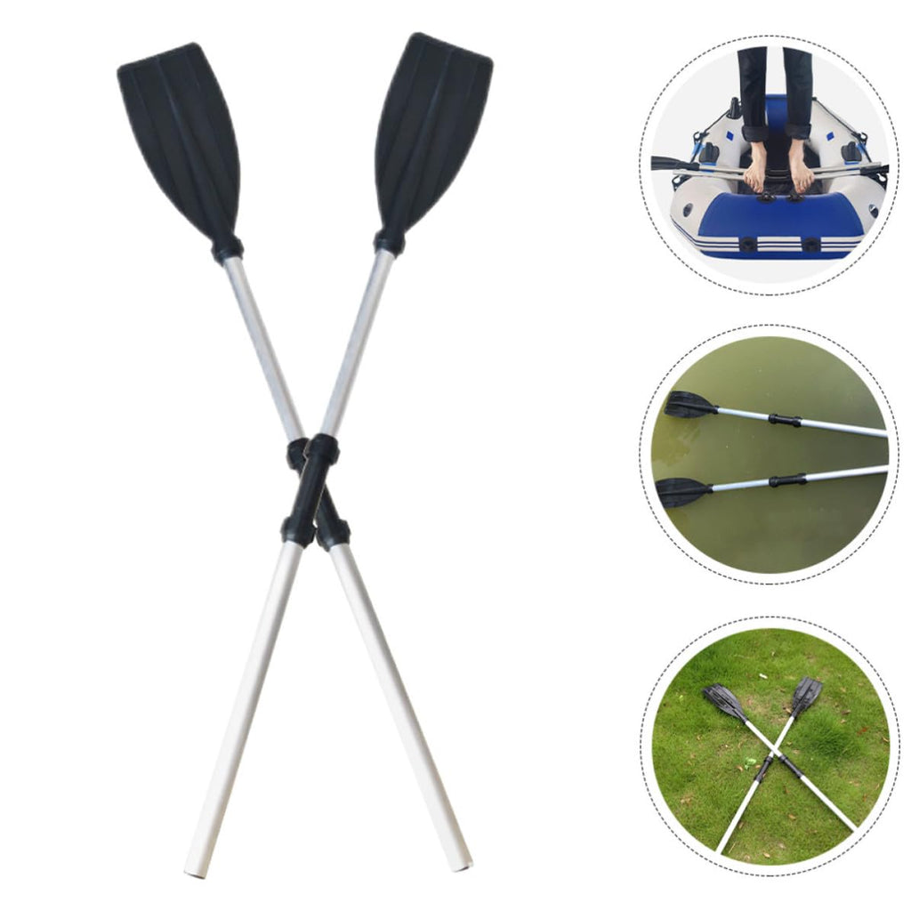 2pcs Adjustable Aluminum Alloy Kayak Paddle Set A76860