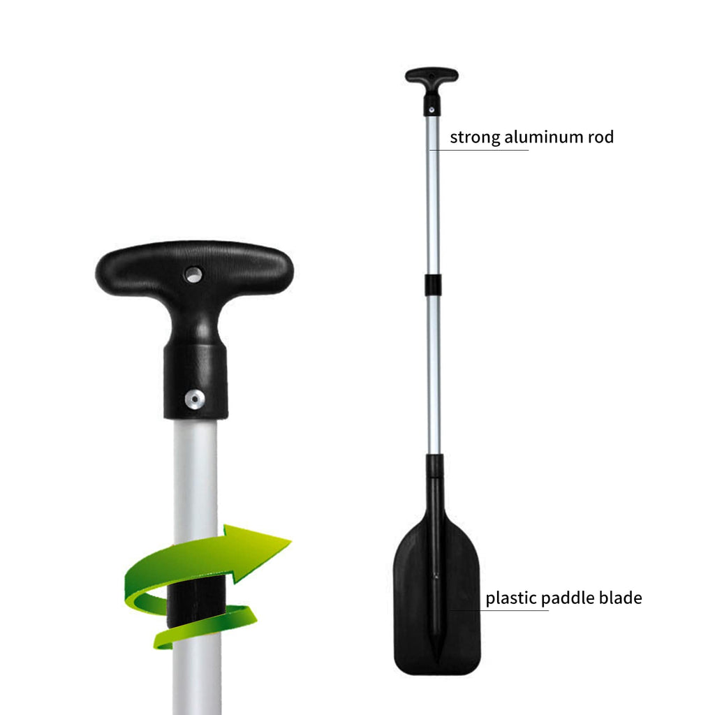 Adjustable Aluminum Alloy Telescopic Kayak Paddle Y9492