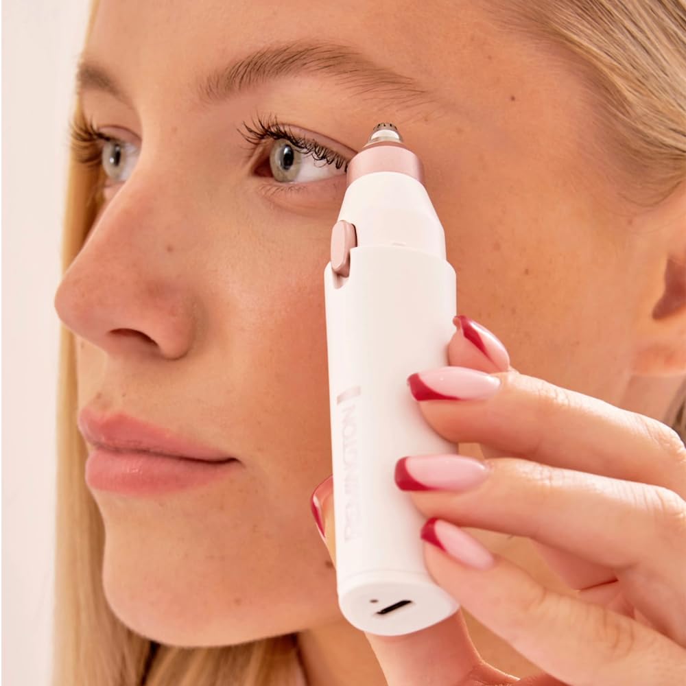 White 2-in-1 Waterproof Facial Hair Remover U74459
