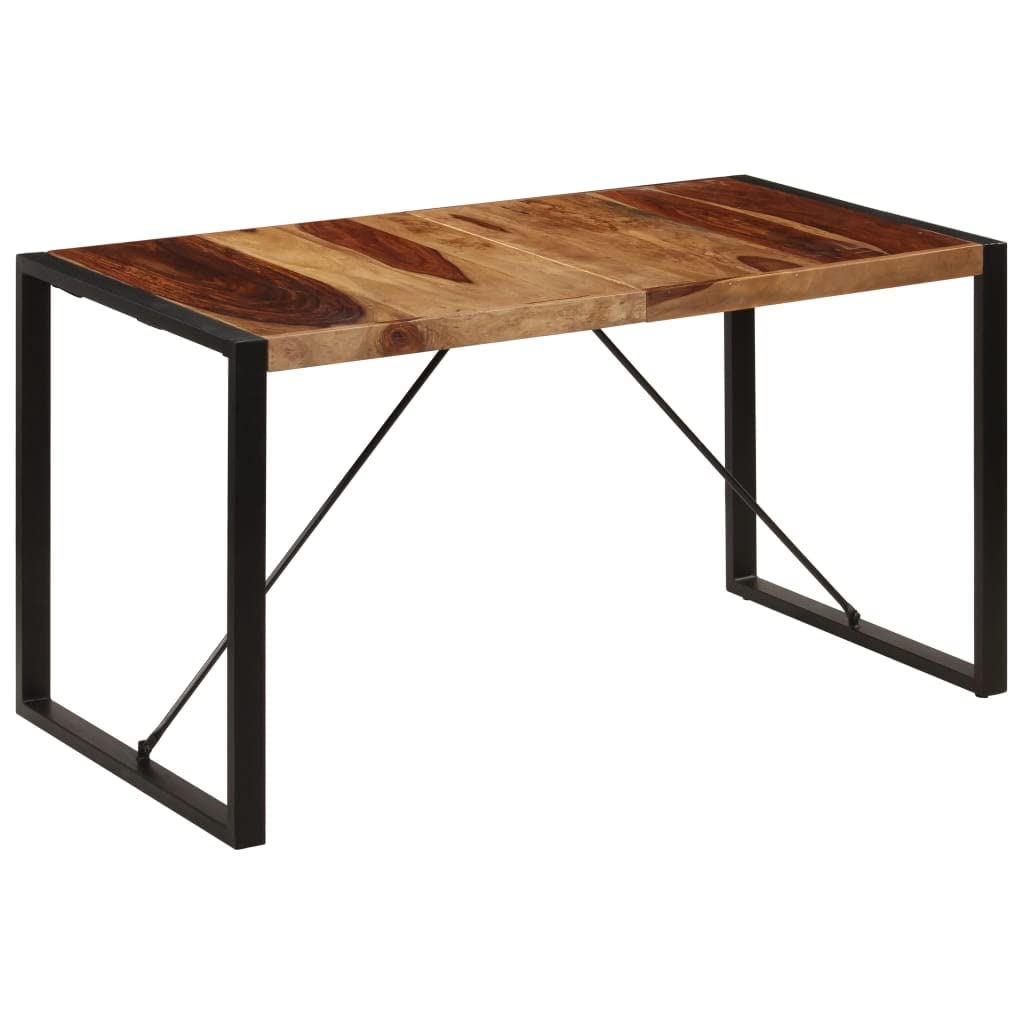 Square Solid Sheesham Wood Dining Table O8839