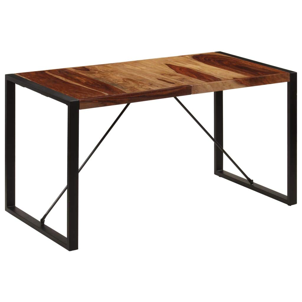 Square Solid Sheesham Wood Dining Table O8839