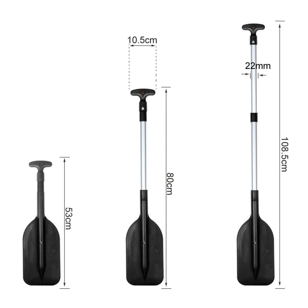 Adjustable Aluminum Alloy Telescopic Kayak Paddle Y9492