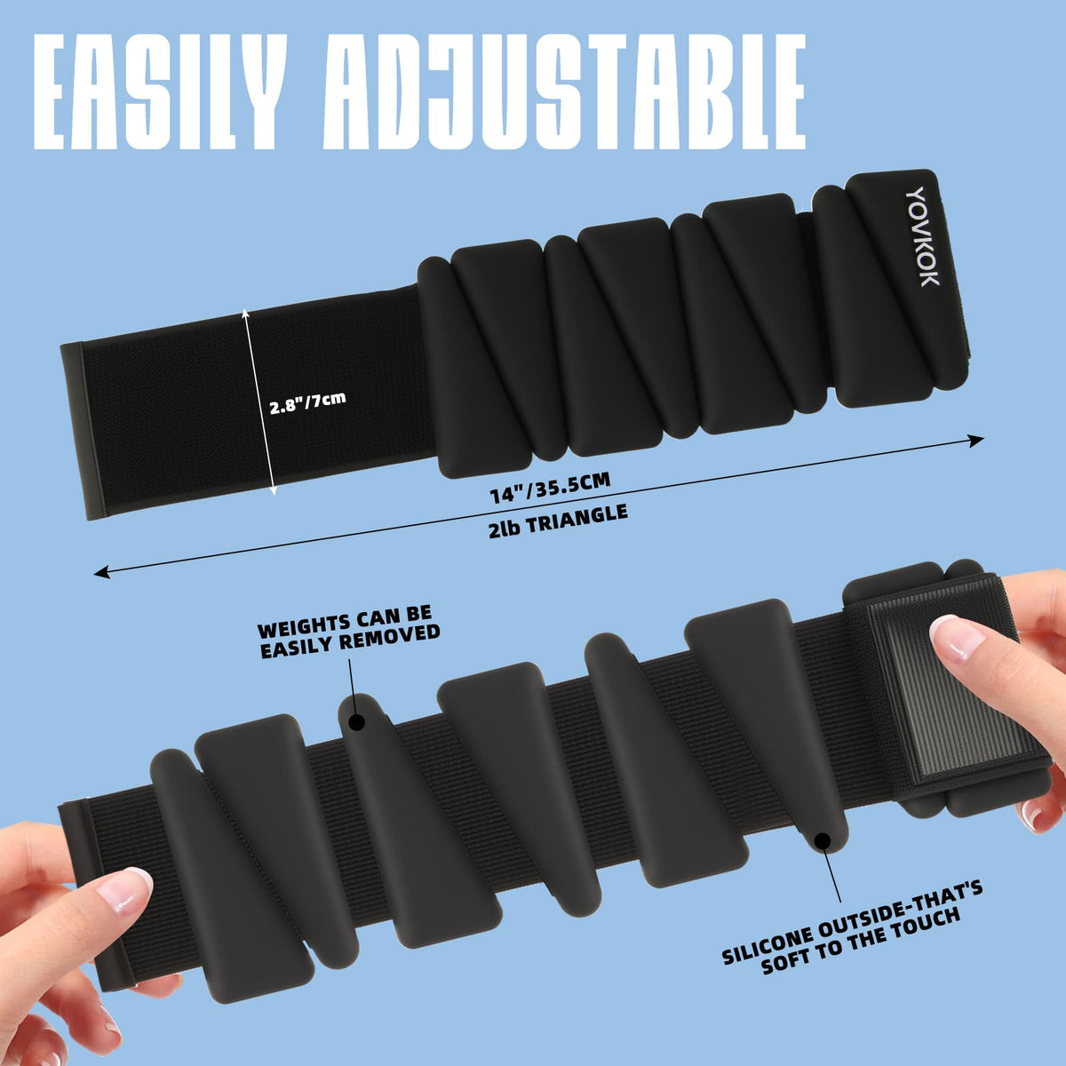 Ankle Weights 4 LBS Pair J3000