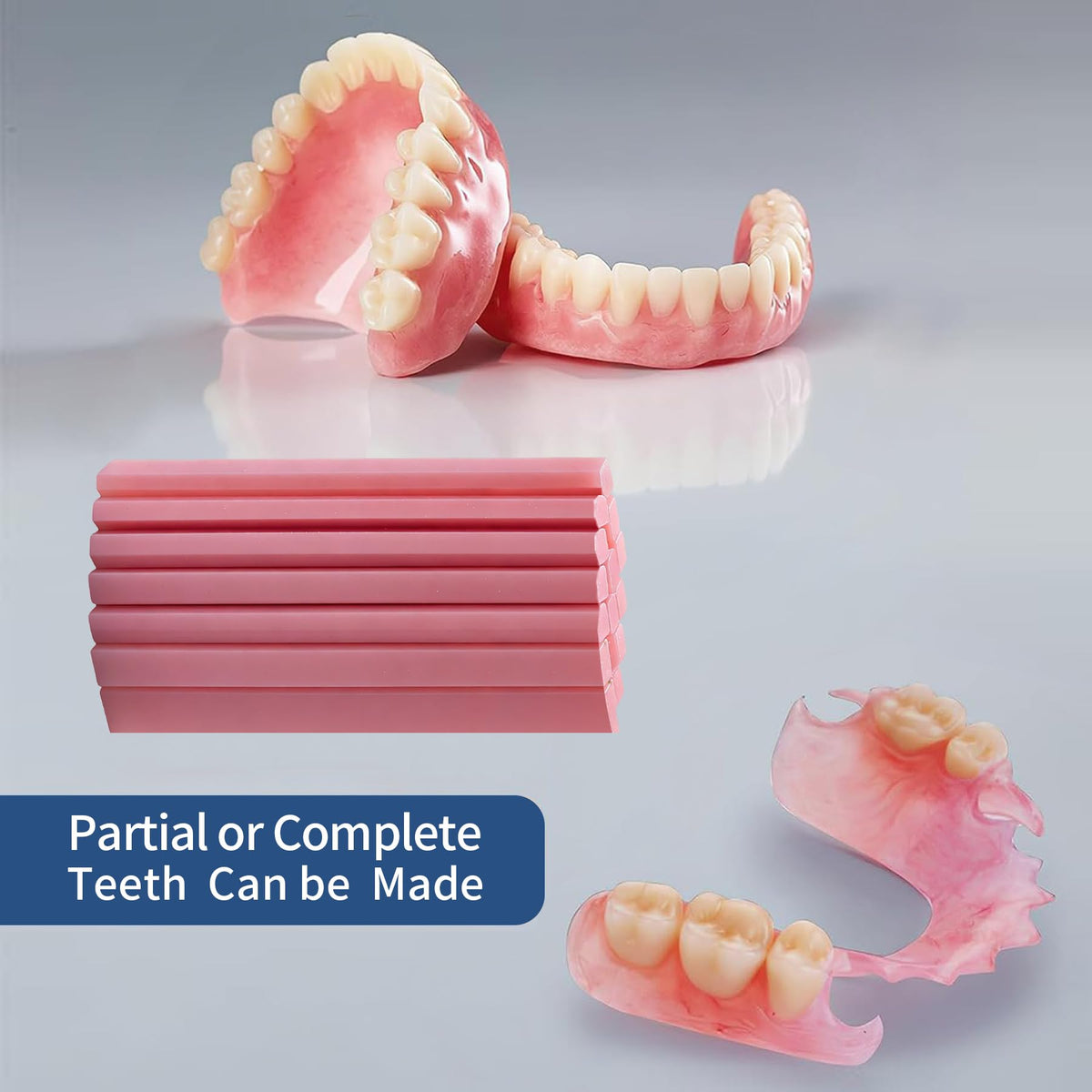 Denture Reline Kit for Upper and Lower Dentures A877589