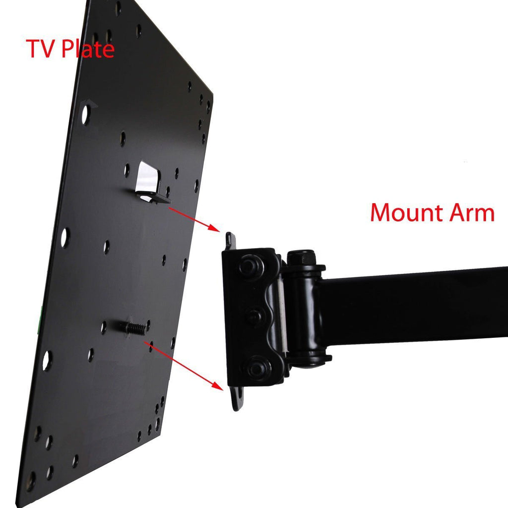 Single Stud Swing Arm TV Wall Mount W104258