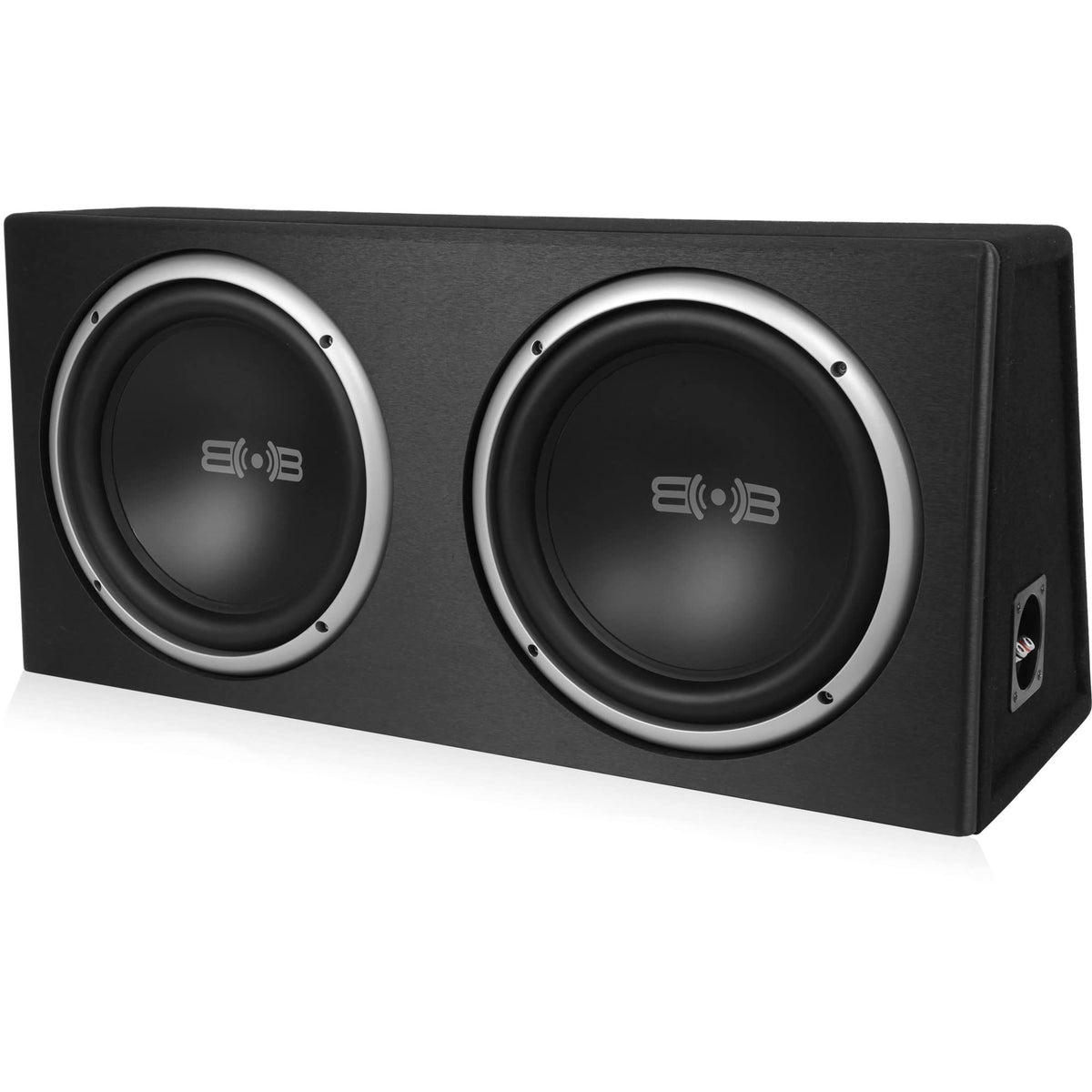 1000W Dual 10" Car Subwoofer with Ported Enclosure T33689