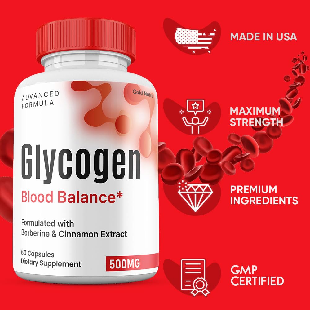 Glycogen Capsules Blood Balance 2 Pack W963184