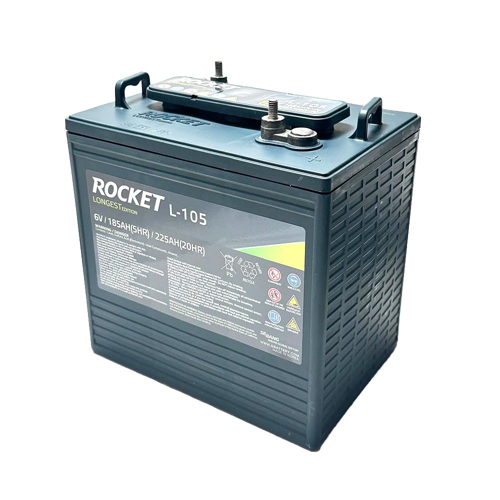 225Ah 6V Deep Cycle Battery Set of 4 Q955