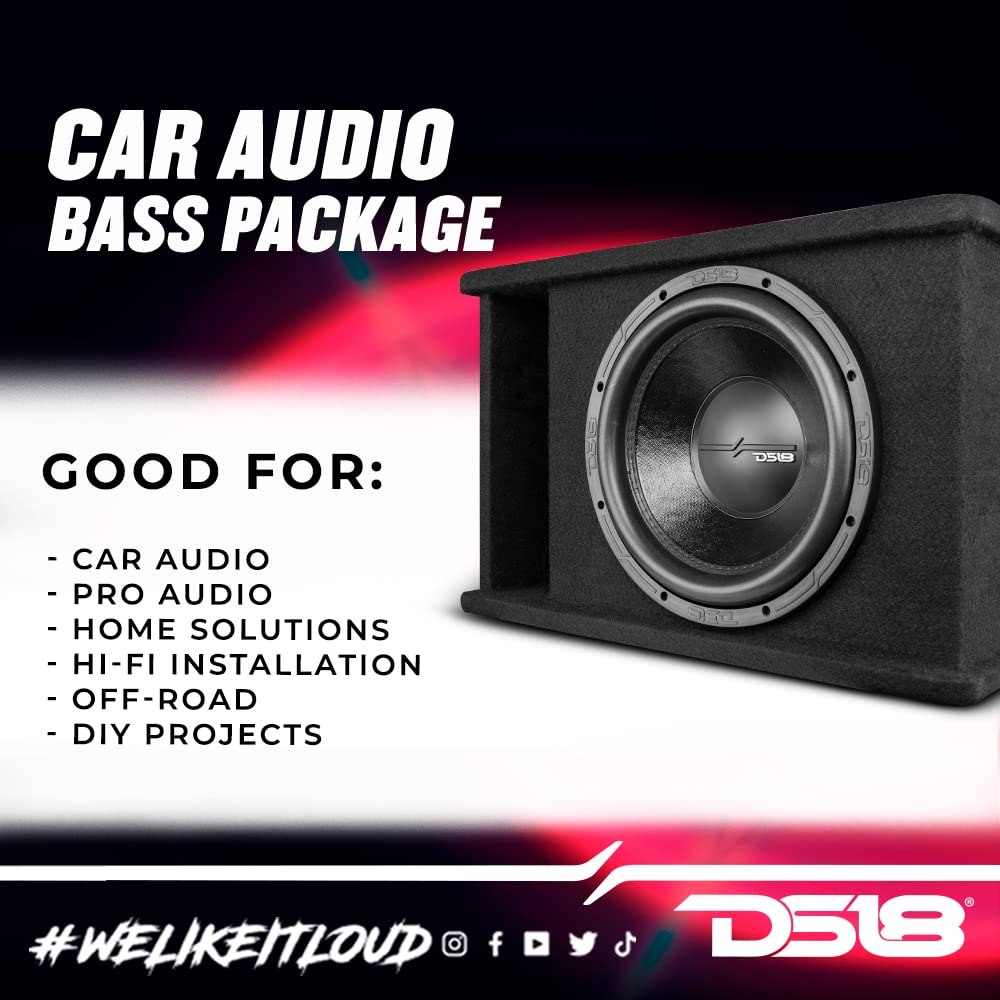 12" Single Subwoofer Loaded Enclosure Ported Box W8134