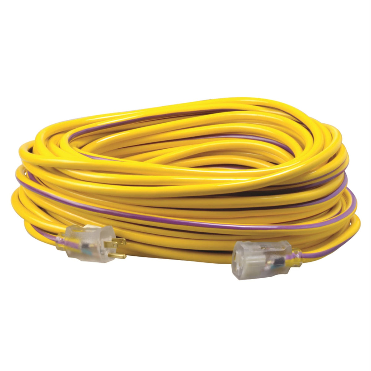 12/3 100-Foot Neon Outdoor Extension Cord M187