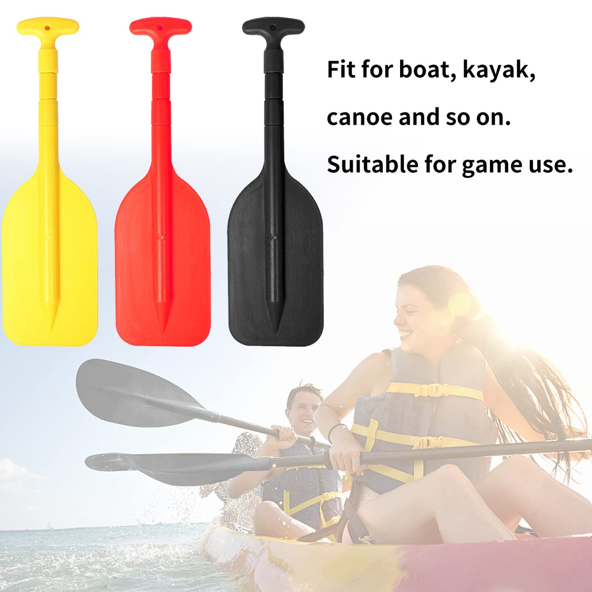 Adjustable Aluminum Alloy Telescopic Kayak Paddle Y9492
