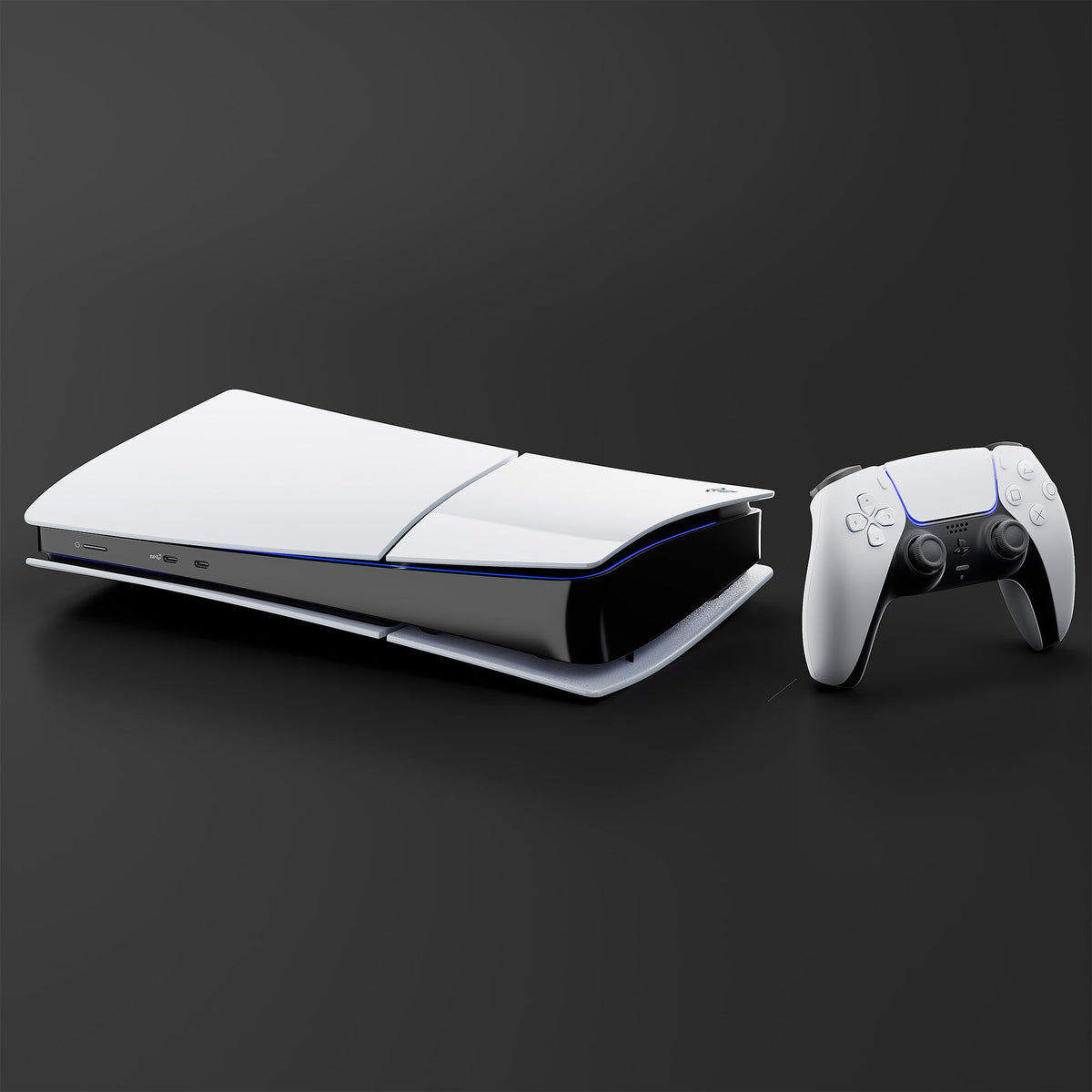 White Slim Digital Edition Gaming Console G61337