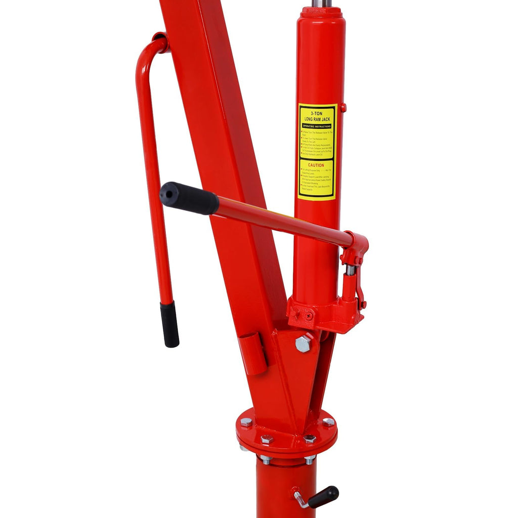 2000 lbs Hydraulic Truck Bed Jib Crane Y245