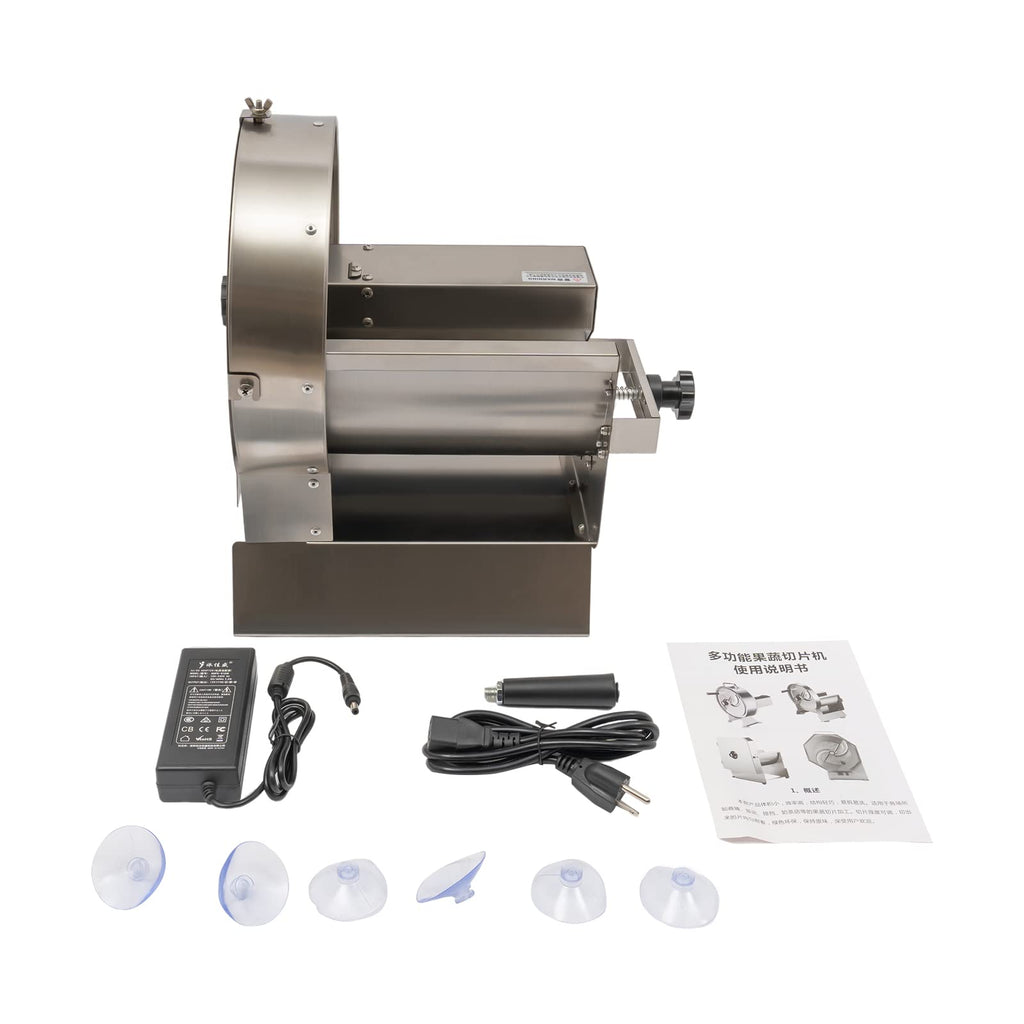 Electric Vegetable Slicer 2 IN 1 0-12mm Thickness Adjustable T2144