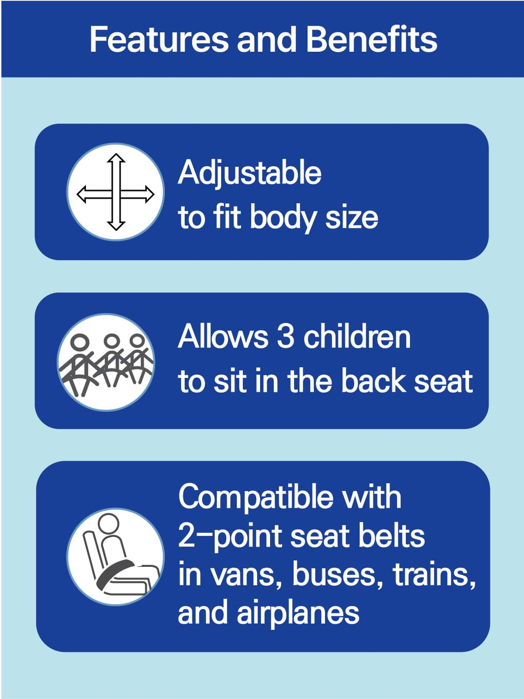 Lightweight Portable Child Restraint Vest S445098
