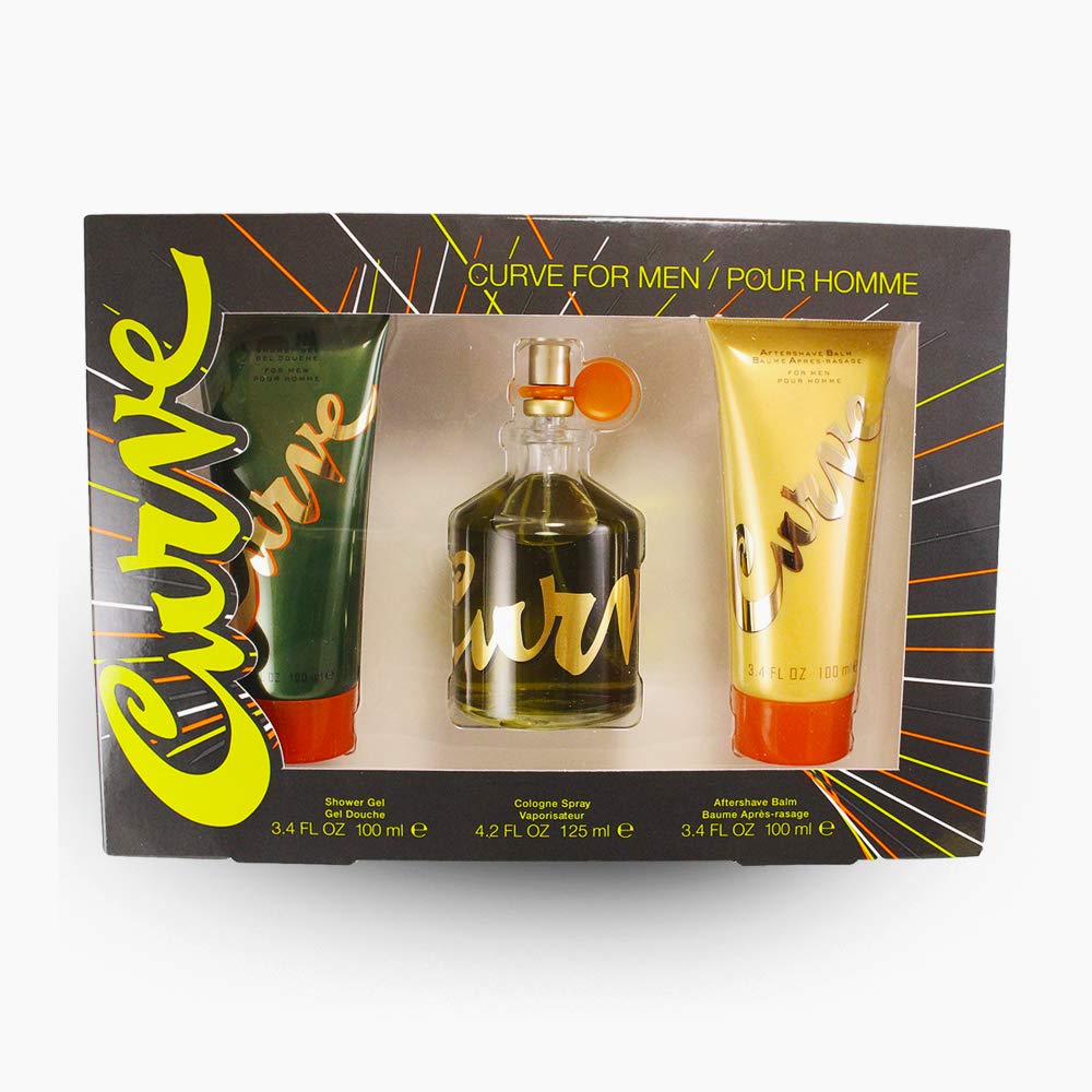 3 Pc Cologne Spray After Shave Balm Shower Gel Gift Set X62365