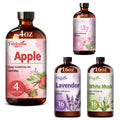 Natural Essential Oil Set 4 Scents with Glass Dropper Q7859
