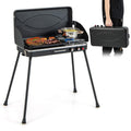 2-Burner Camping Stove with Removable Leg Stand N387723