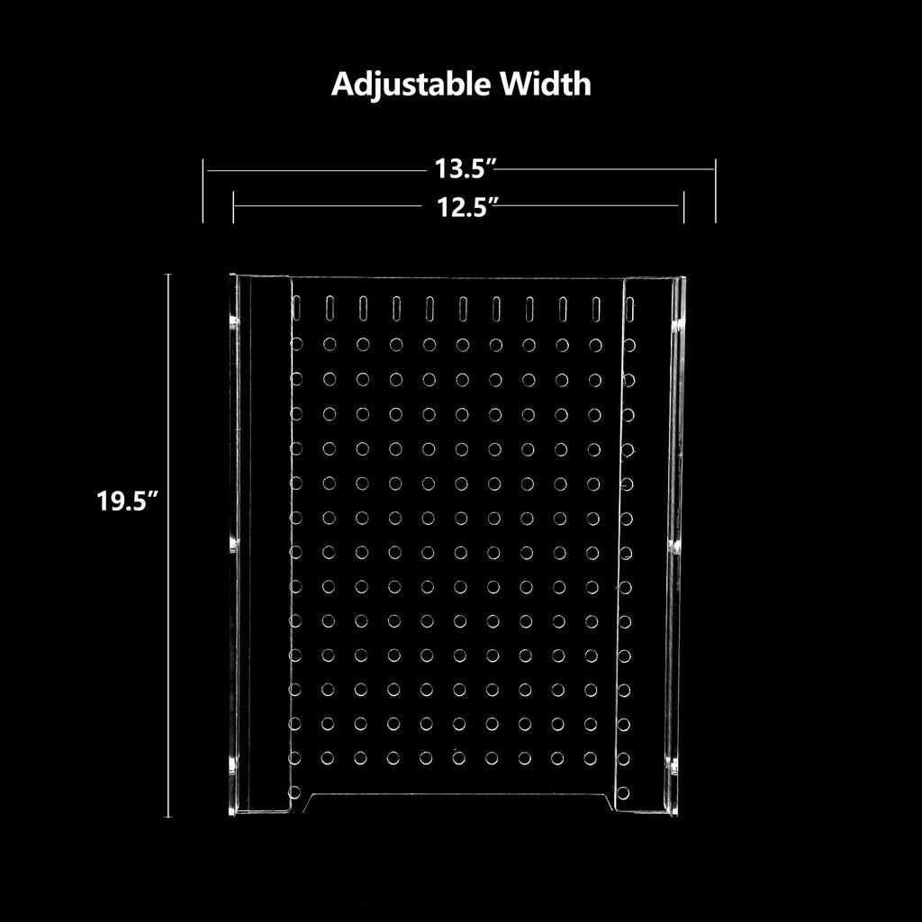 Acrylic Fish Tank Divider with Suction Cups F11828