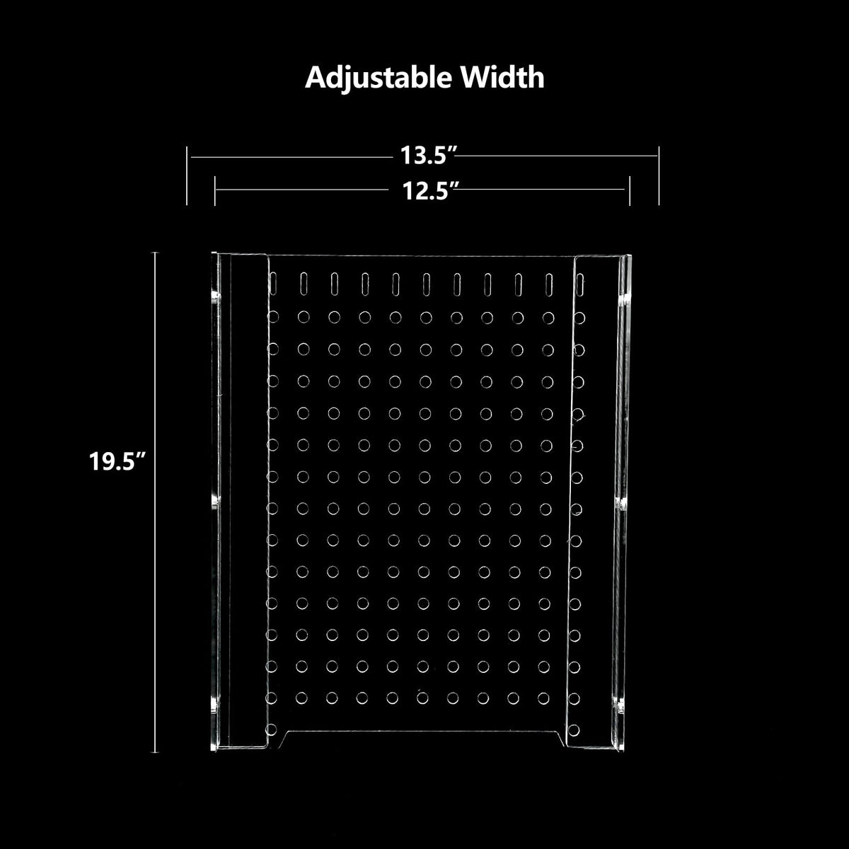 Acrylic Fish Tank Divider with Suction Cups F11828