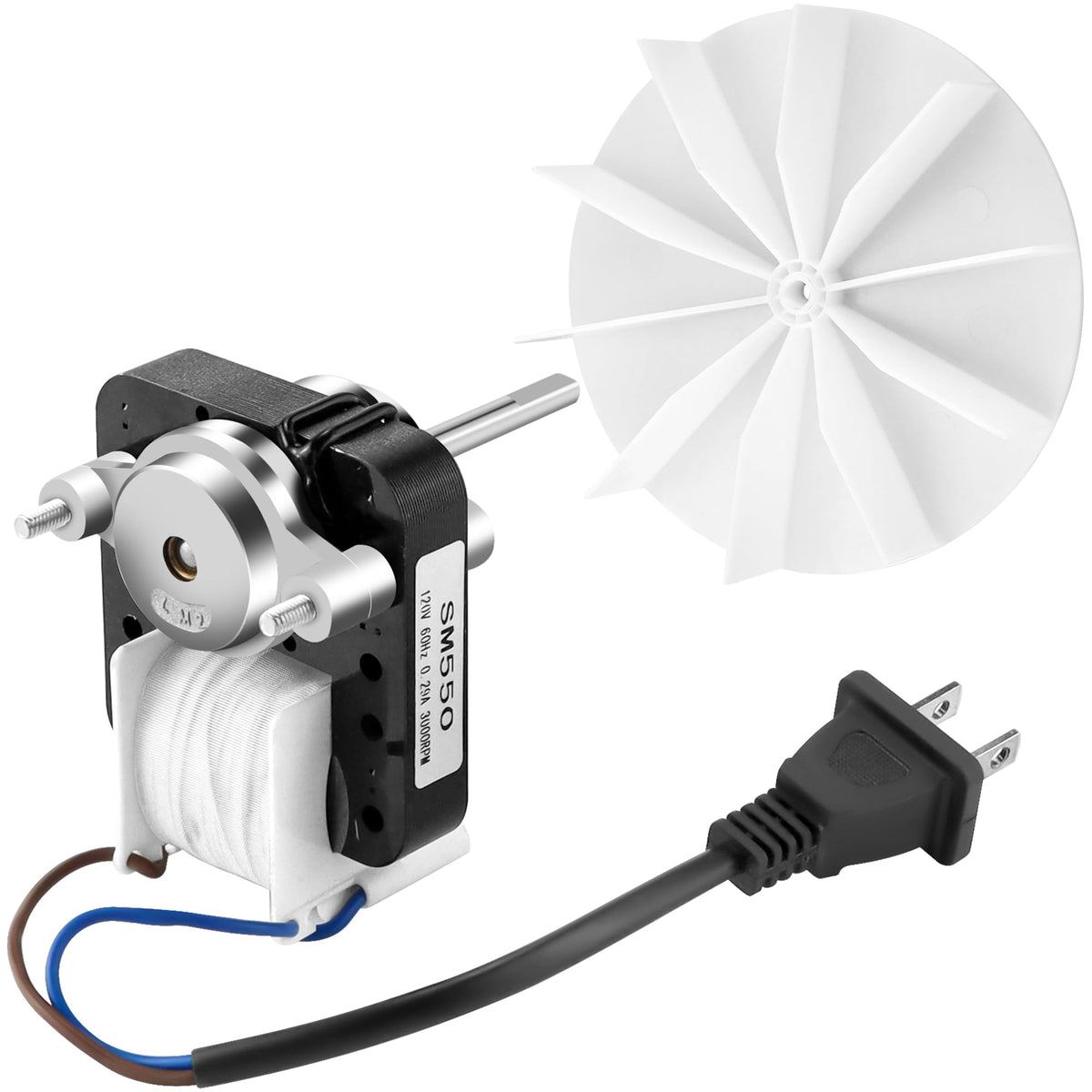 Universal Bathroom Exhaust Fan Motor 50 CFM 120V K116
