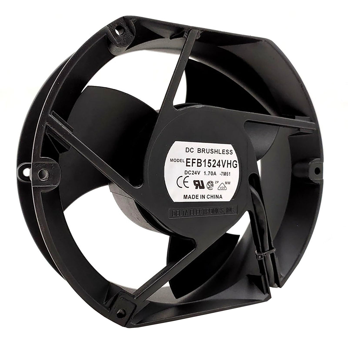 172mm x 150mm x 51mm 24V Cooling Fan C411612