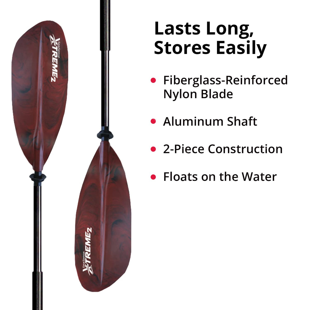96” Fiberglass Reinforced Nylon Kayak Paddle E918794