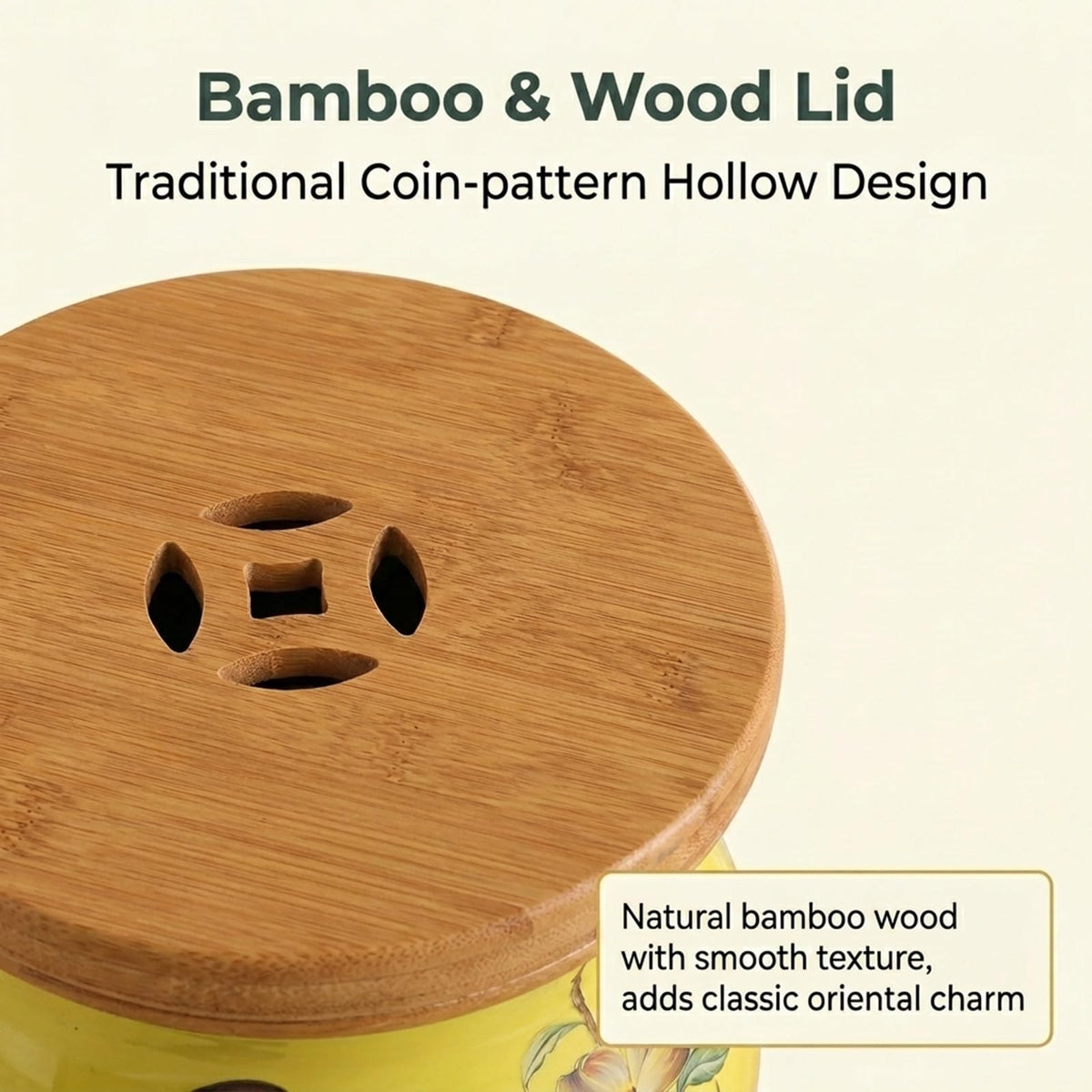 Glazed Hand-Painted Ceramic Drum Stool Z88897