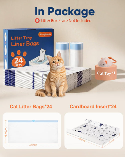 24 Pack Litter Box Liners M945