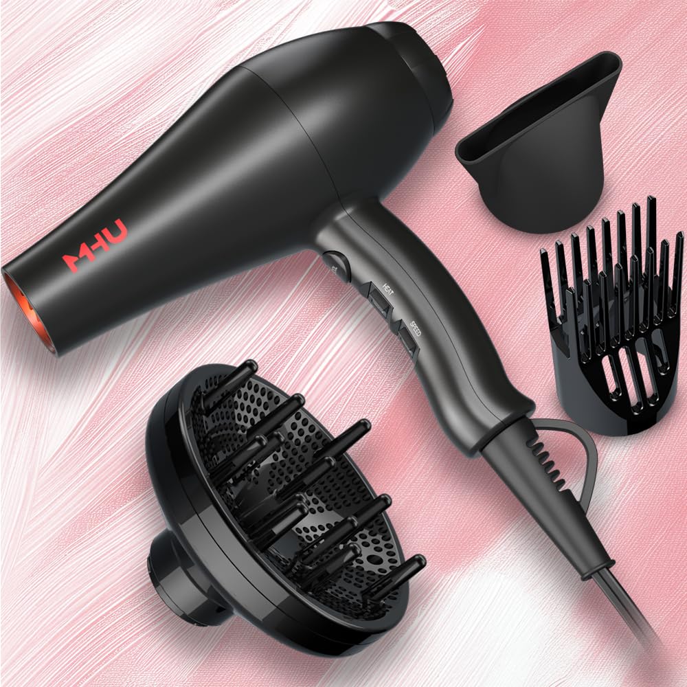 1875W Far Infrared Hair Dryer Black S775936