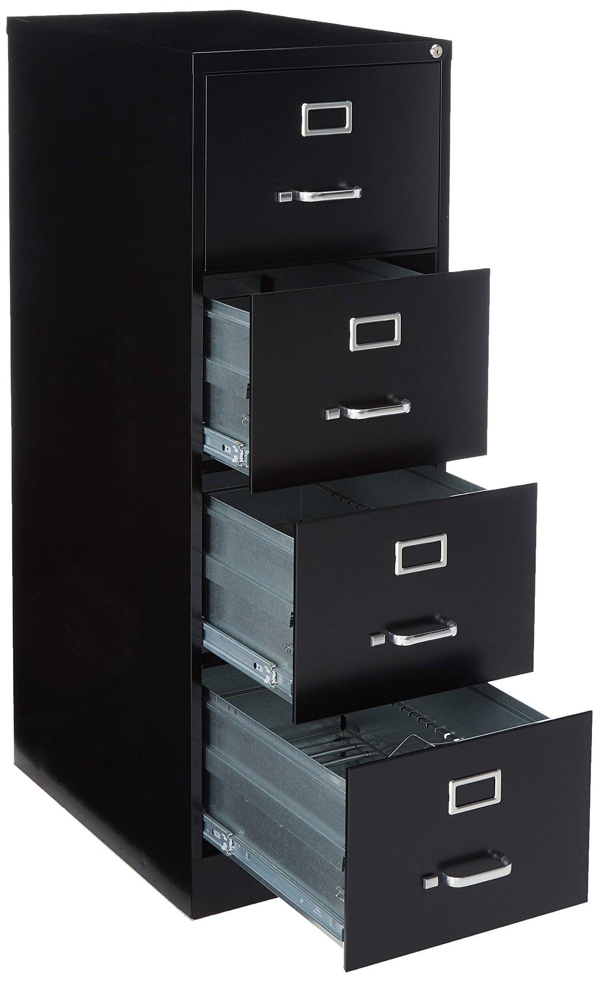 4 Drawer Vertical File Black F842235