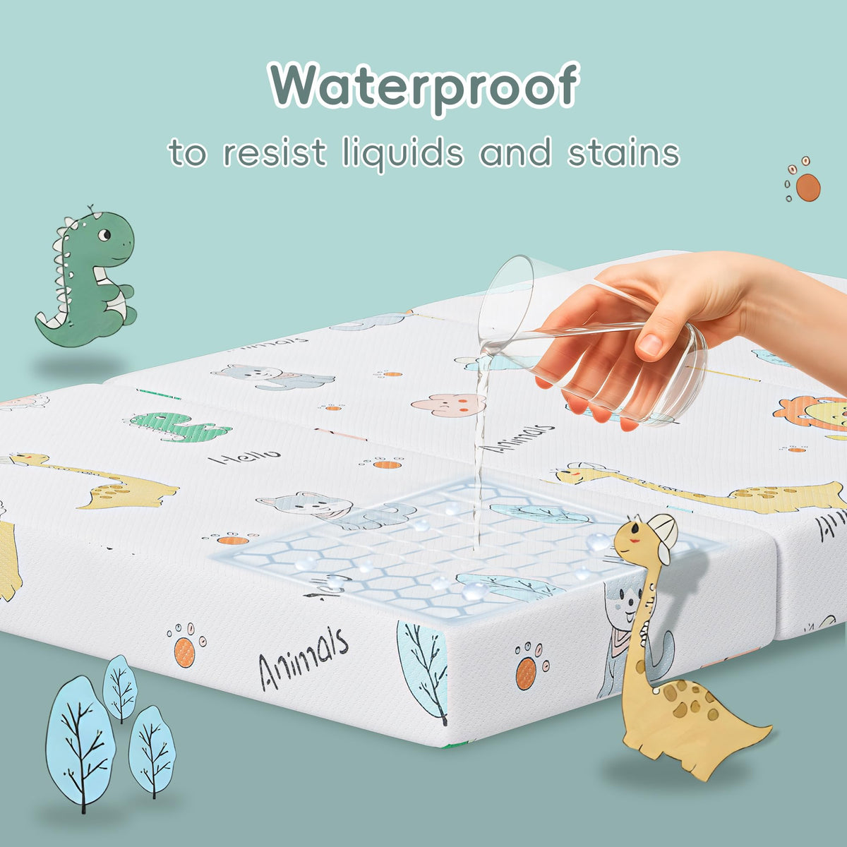 Trifold Pack and Play Mattress 38"x26" L996837