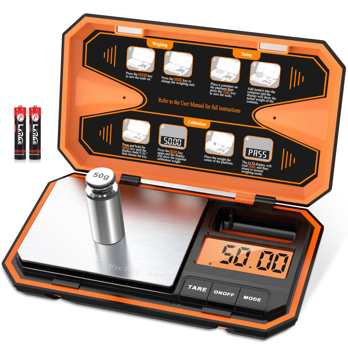 Digital Pocket Scale 500g x 0.01g H992