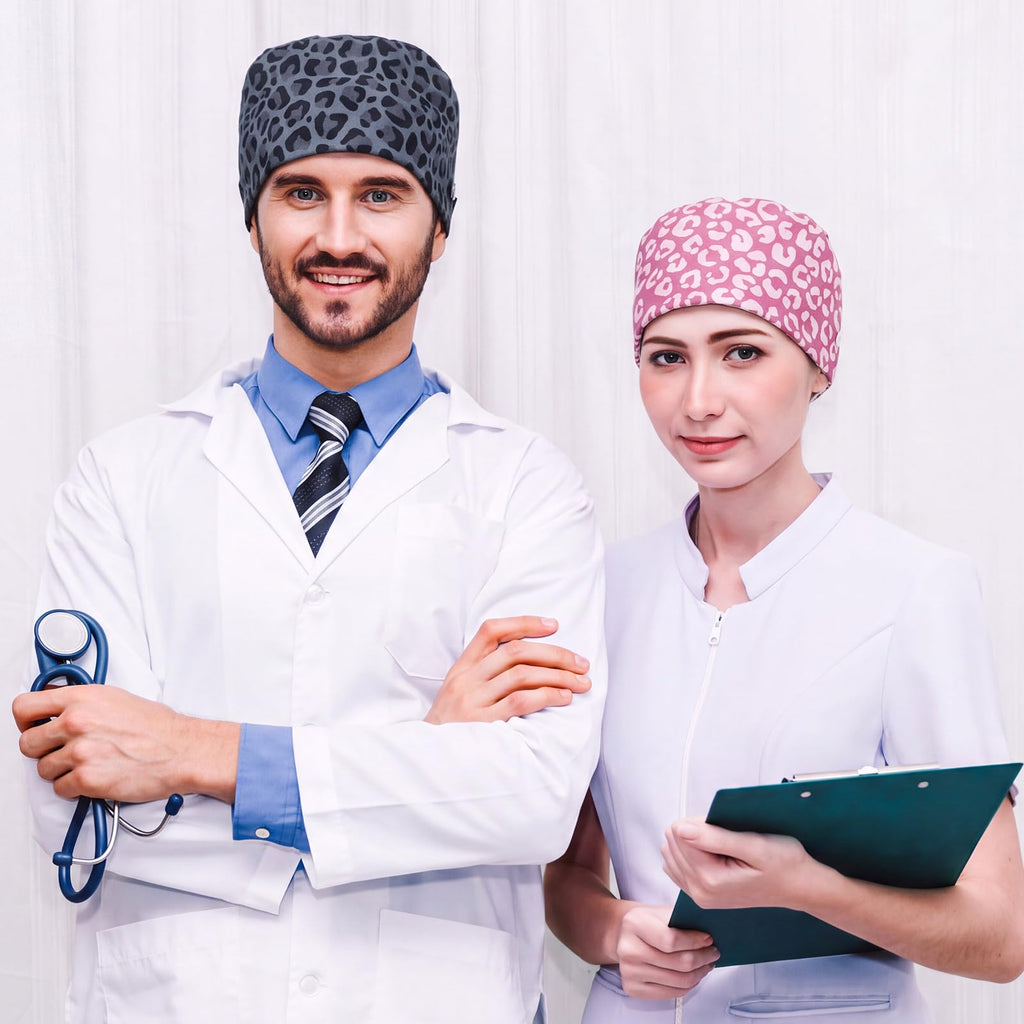 4 Pcs Nurse Scrub Caps J685