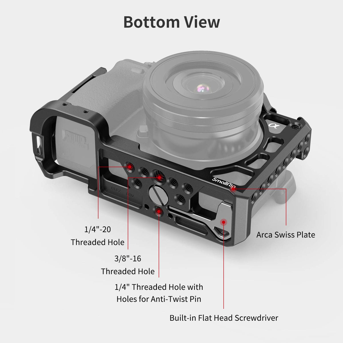Aluminum Alloy Camera Cage Rig X666125