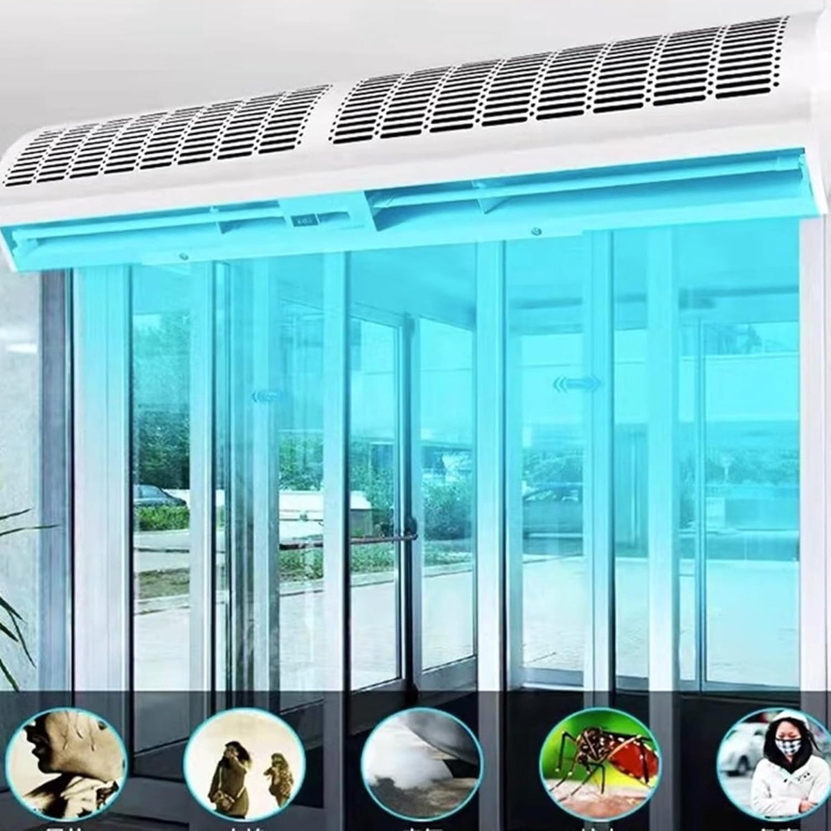 Wall-mounted Air Curtain C9796