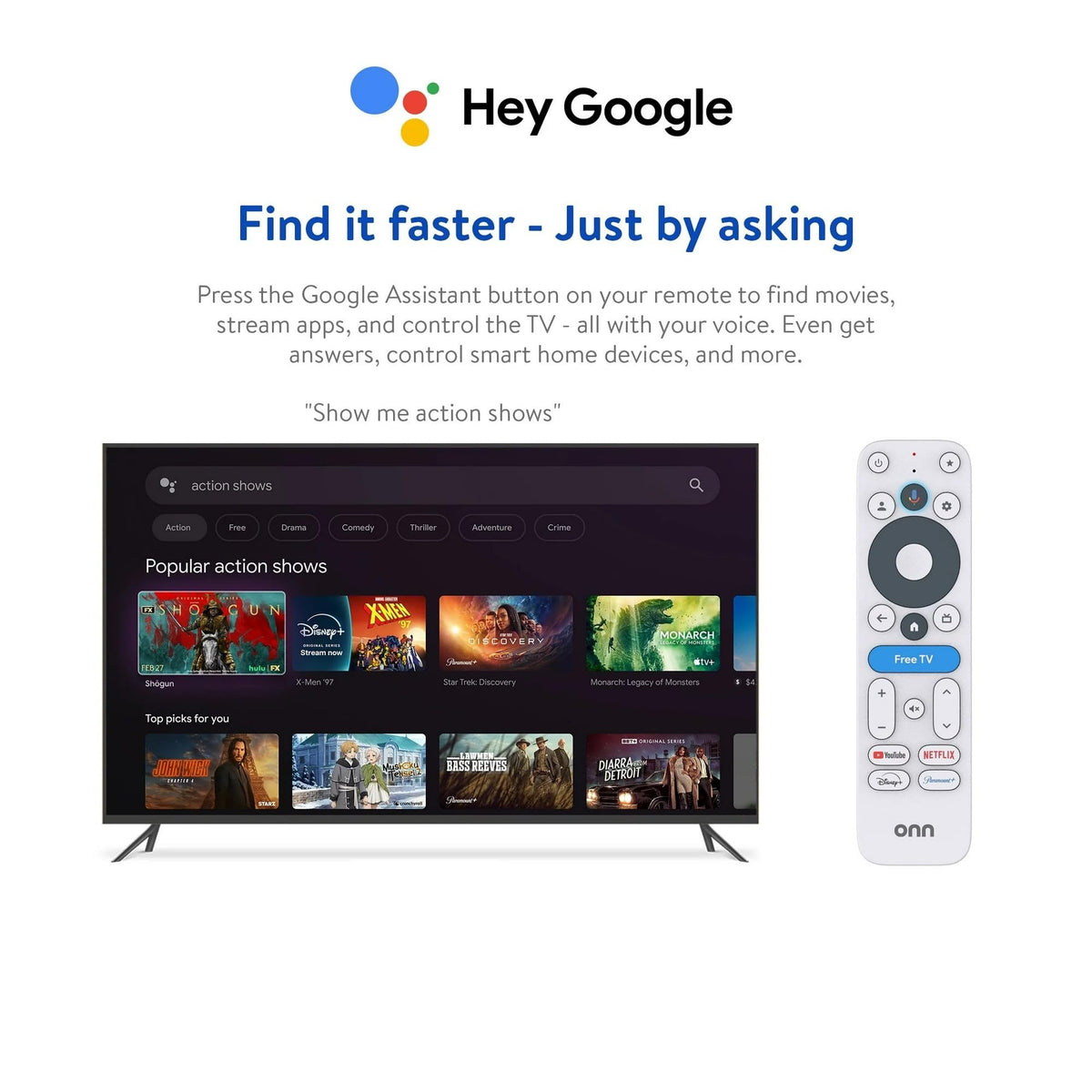 Full HD Streaming Device with Voice Control Remote Q54659