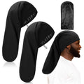 2 Pcs Dreadlock Sleep Cap I690