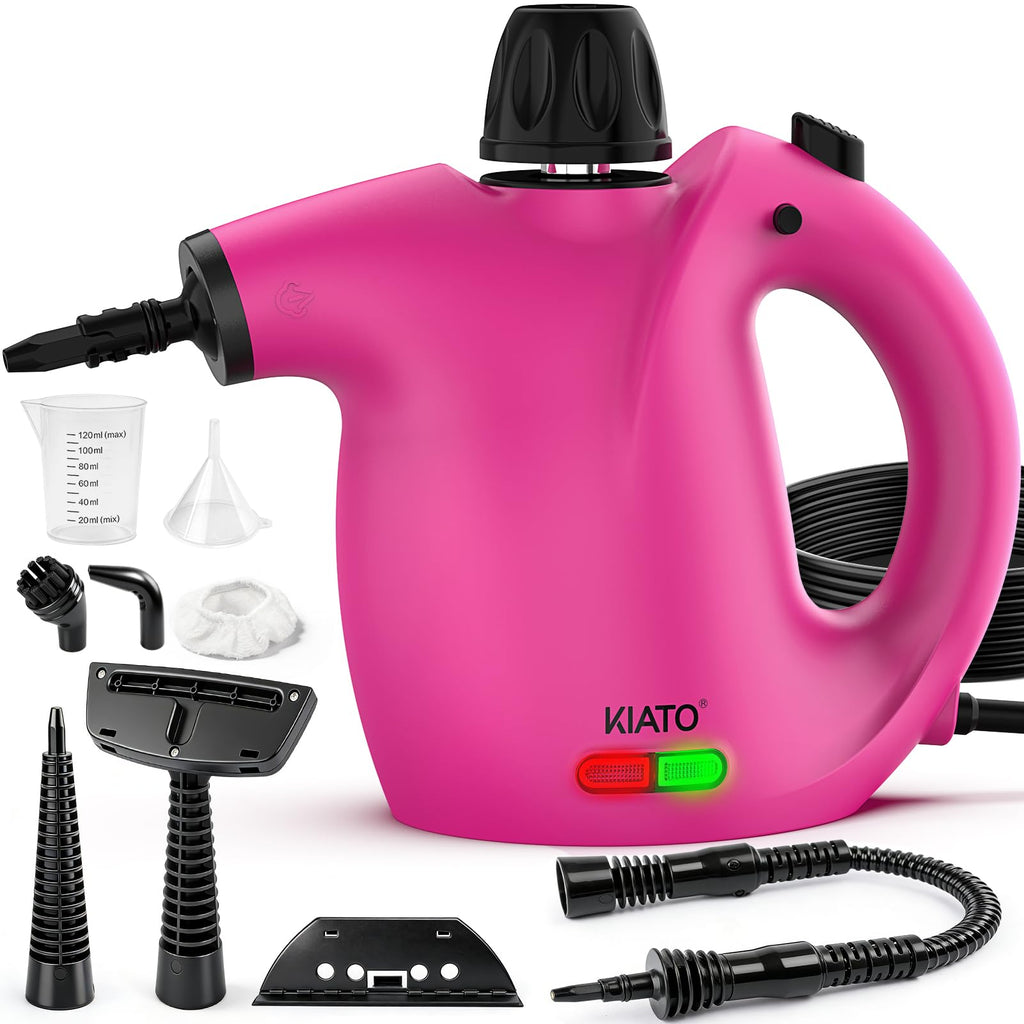 Pink Handheld Steam Cleaner I55736