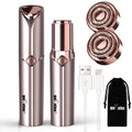 Electric Painless Facial Hair Remover with 2 Replacement Heads E56088