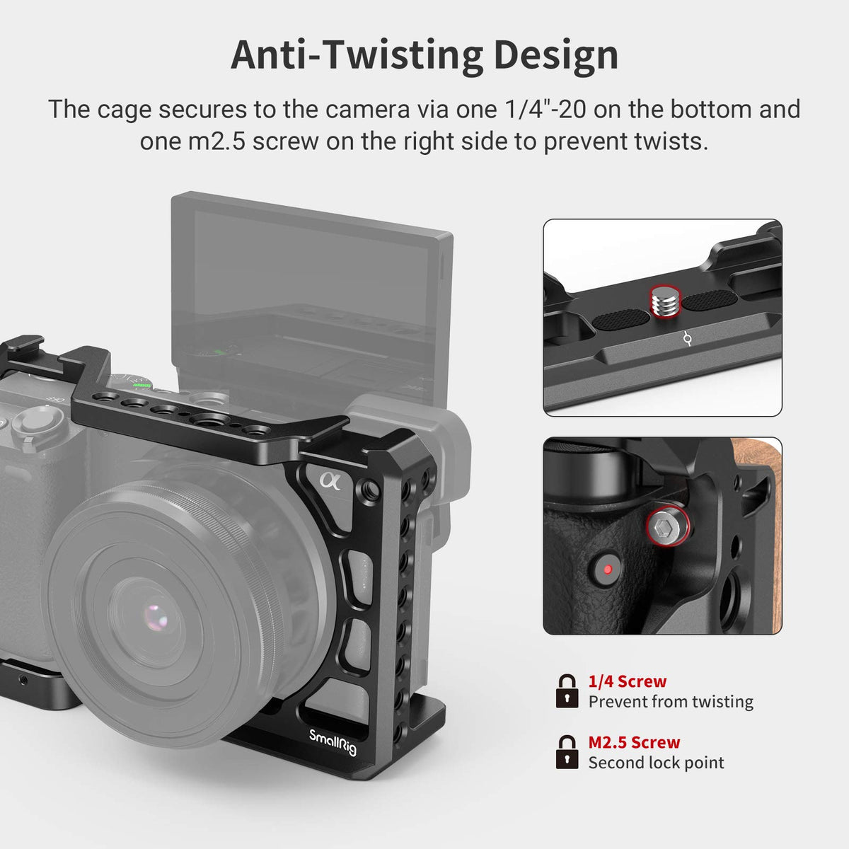 Aluminum Alloy Camera Cage Rig X666125