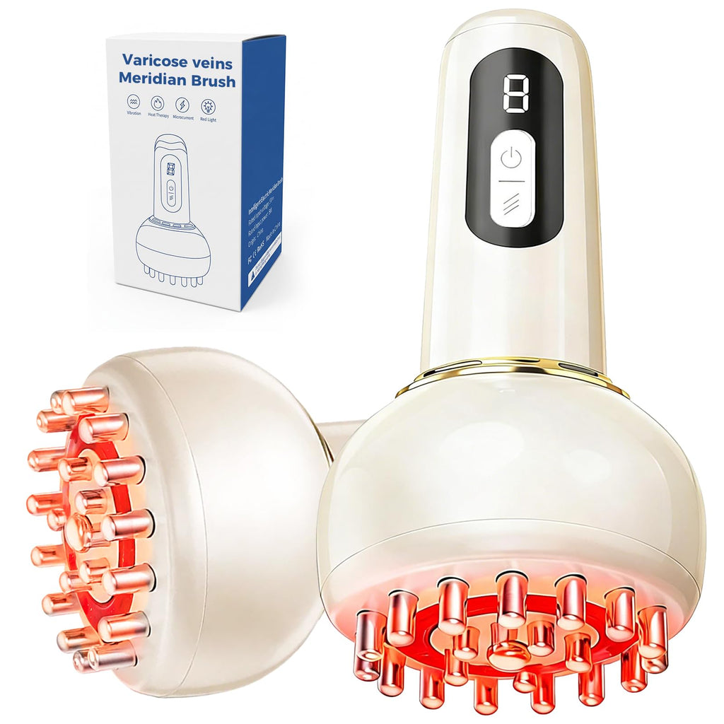 Leg Massager with Heat, Light, SoothingPulse & Vibration Y918598