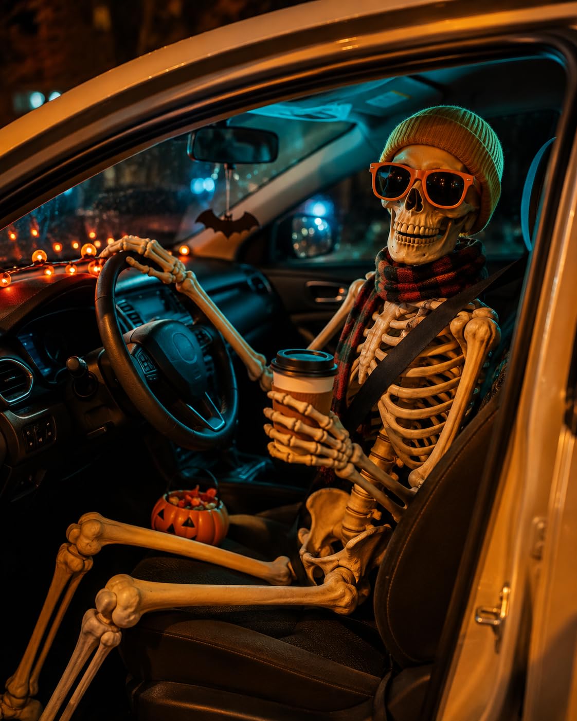 Life Size Posable Skeleton Prop Decoration L5896