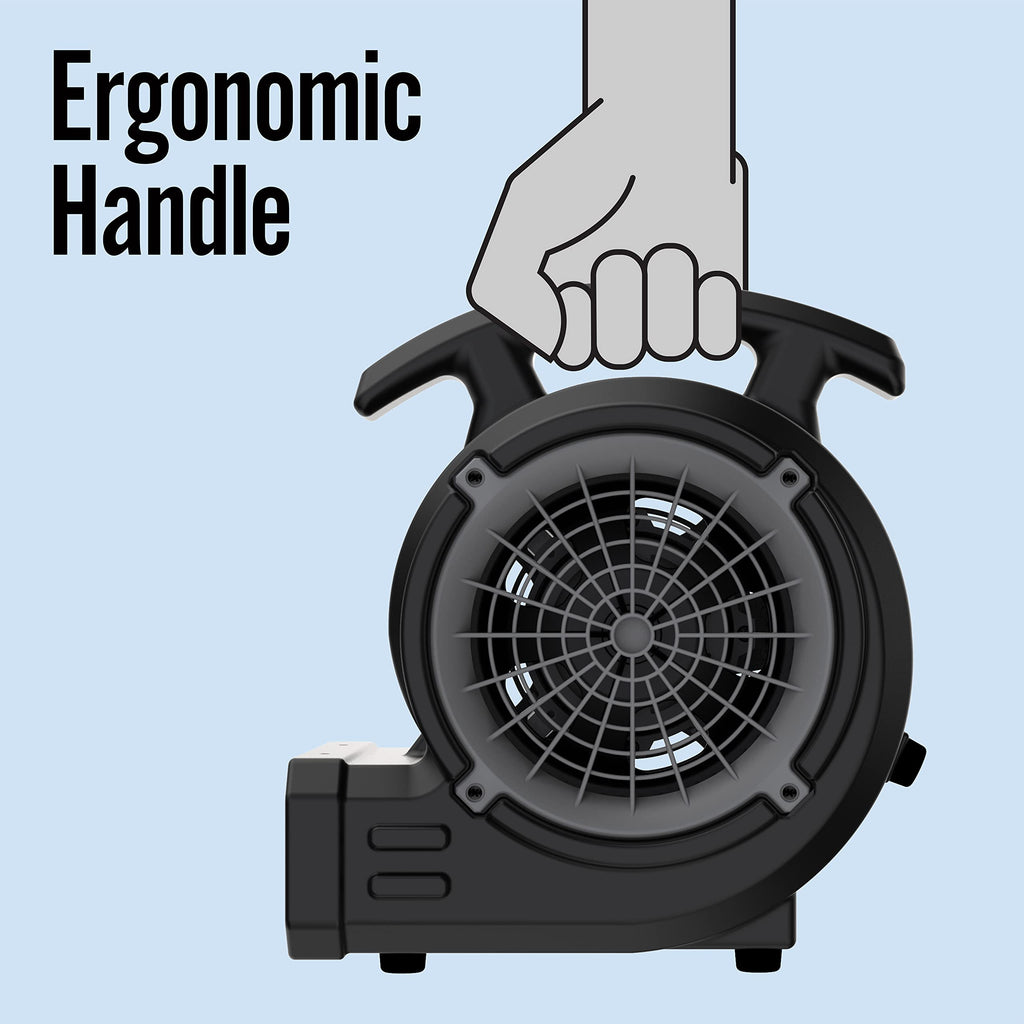 1/8 HP Portable Air Mover Utility Fan Y428208